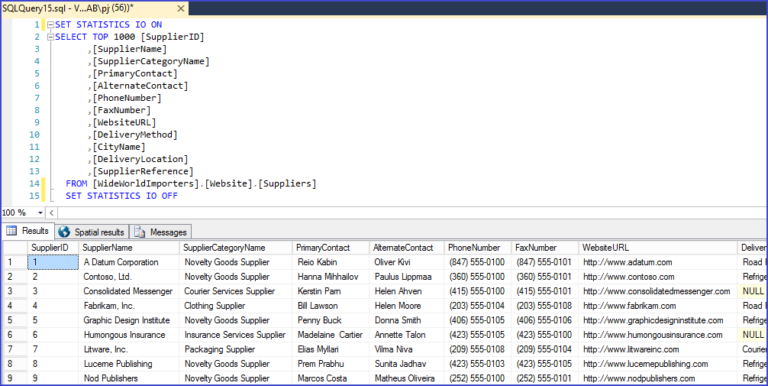 Medir la lectura en SQL Server - Parte 1 - DATOPTIM